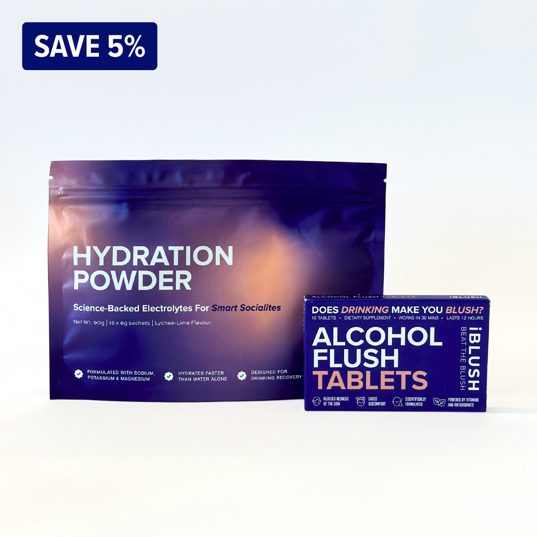 iBlush | No More Alcohol Flush