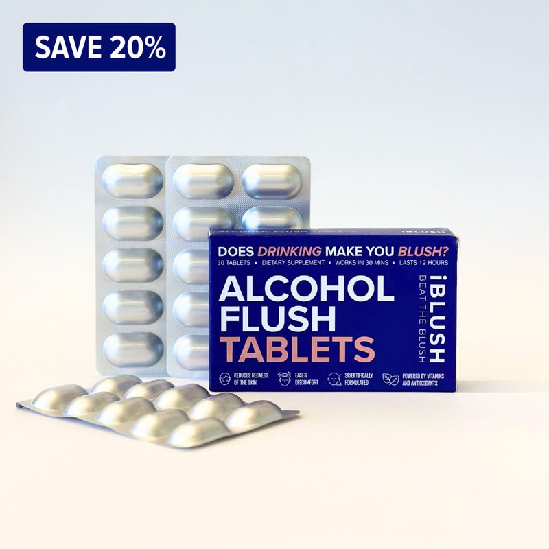 iBlush Alcohol Flush Tablets