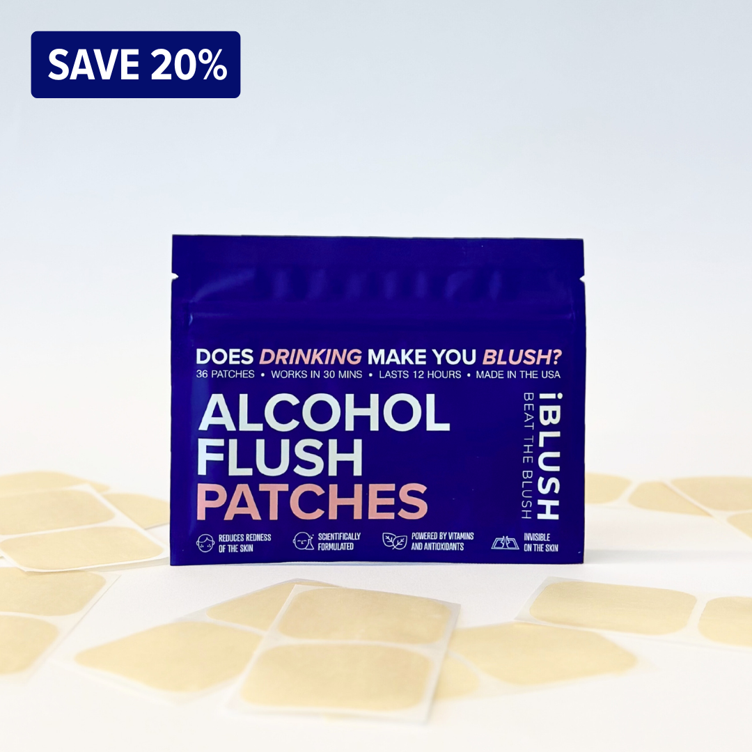 iBlush Alcohol Flush Patch | No More Asian Glow!